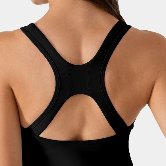 Halara Cloudful™ Air Fabric Racerback Cut Out Side Pocket 2-in-1 Dress Plus Size - Picture 2 of 7